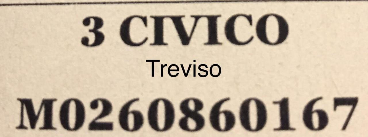 Civico3 Hotel Treviso Exterior foto